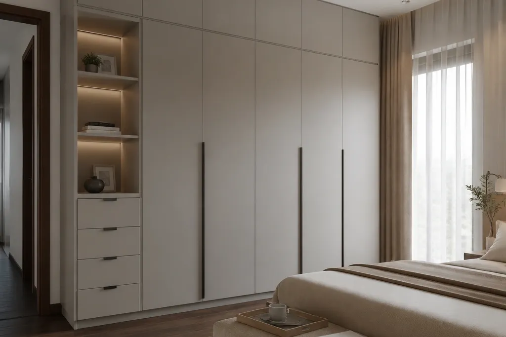 Almirah wardrobe designs bedrooms for smart storage