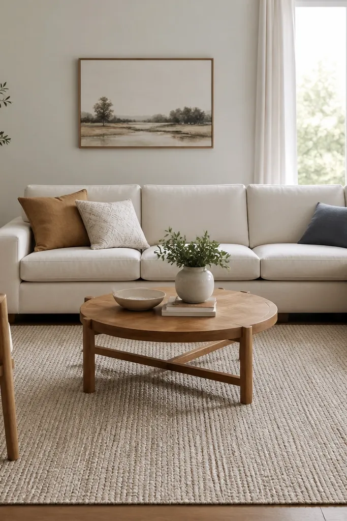Beginner-friendly rugs in living room ideas