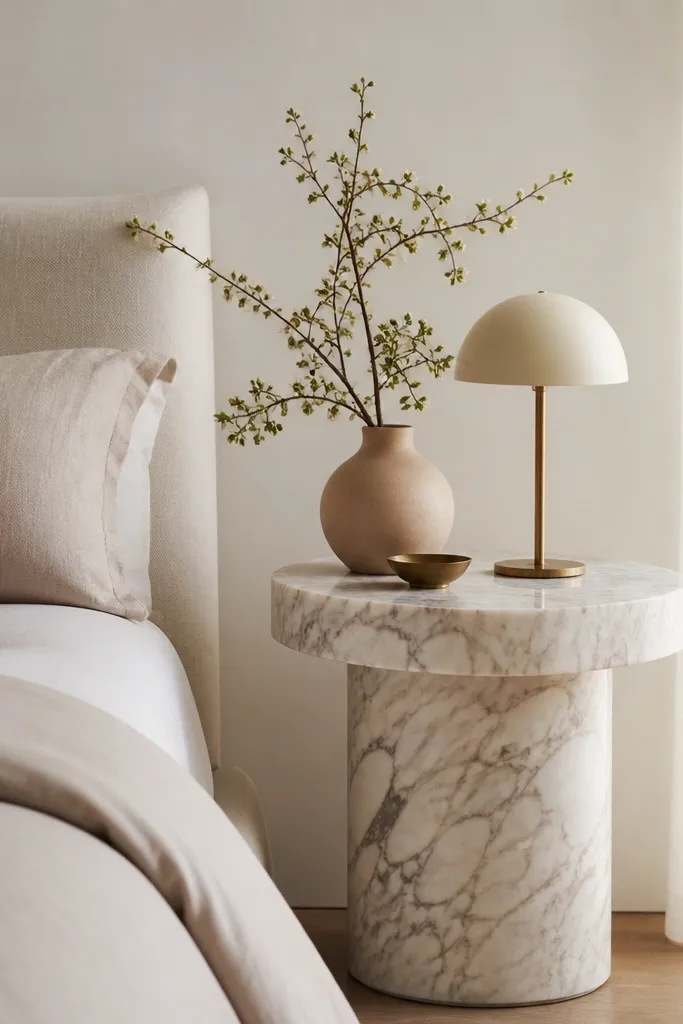 Aesthetic Side Tables Bedroom Ideas