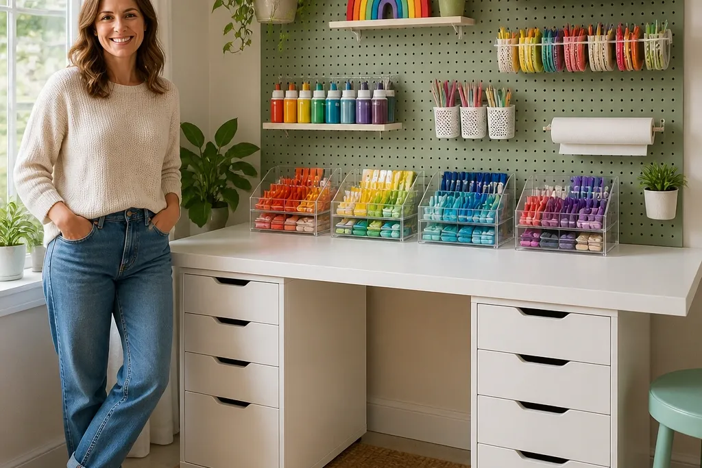 Beginner-Friendly Rainbow Craft Room Decor