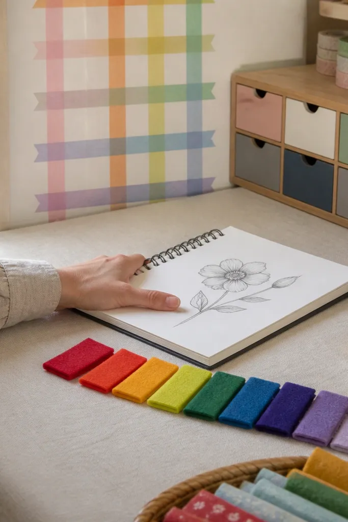 Beginner-Friendly Rainbow Craft Room Decor