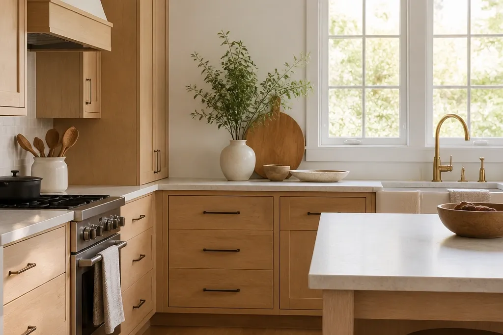 Beginner-friendly white oak kitchen cabinets ideas