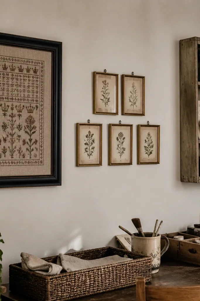 Best Vintage Craft Room Wall Decor