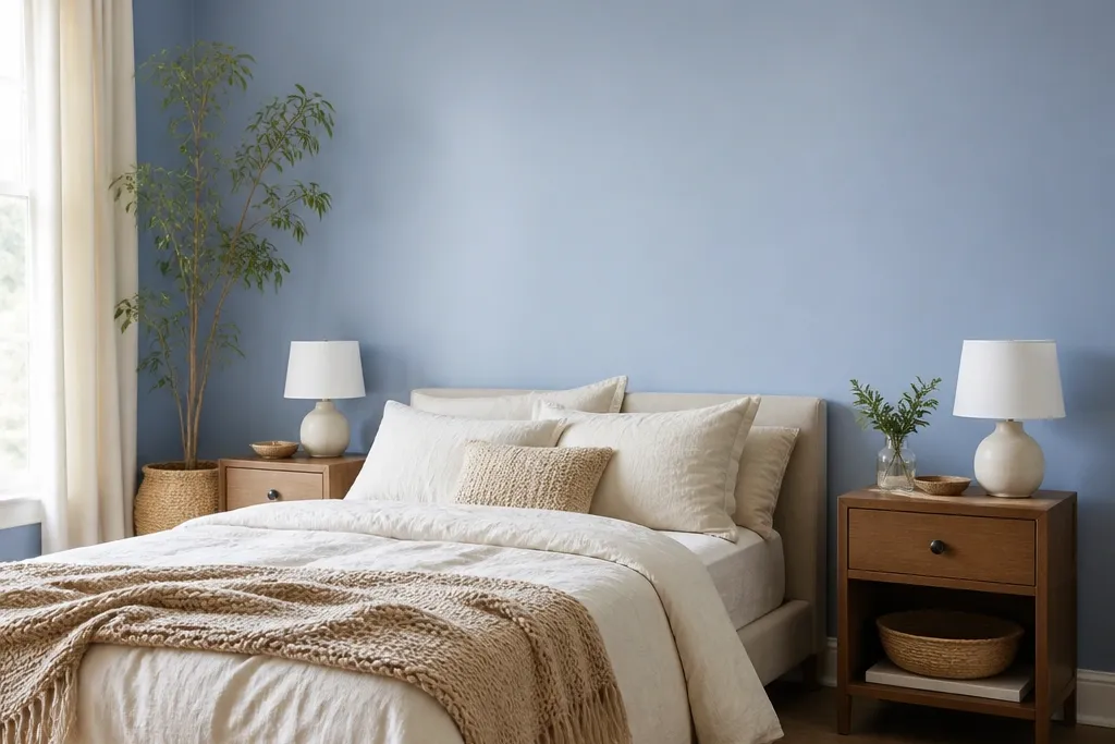 14 Blue Accent Wall Bedroom Ideas