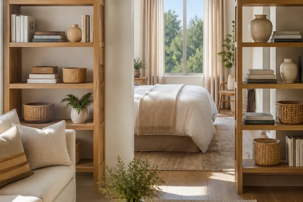 Bookcase Room Divider Ideas for Storage and Style