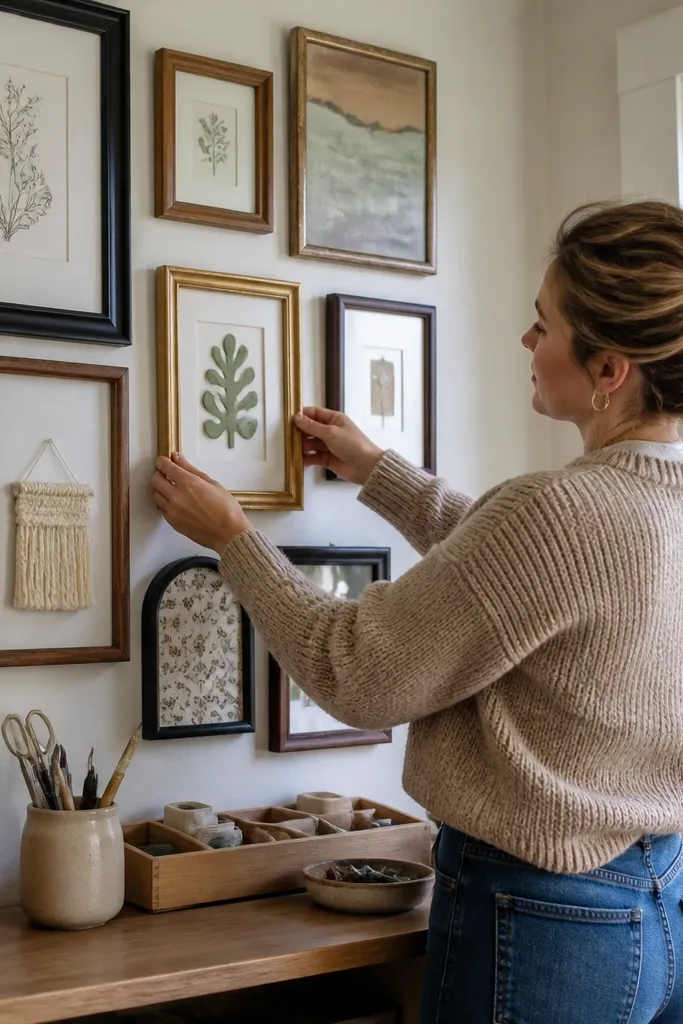 Budget Craft Room Wall Decor