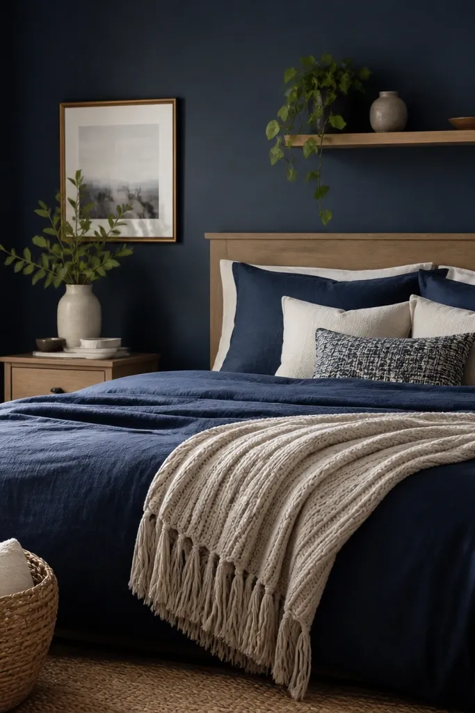 Budget Navy Blue Bedroom Ideas