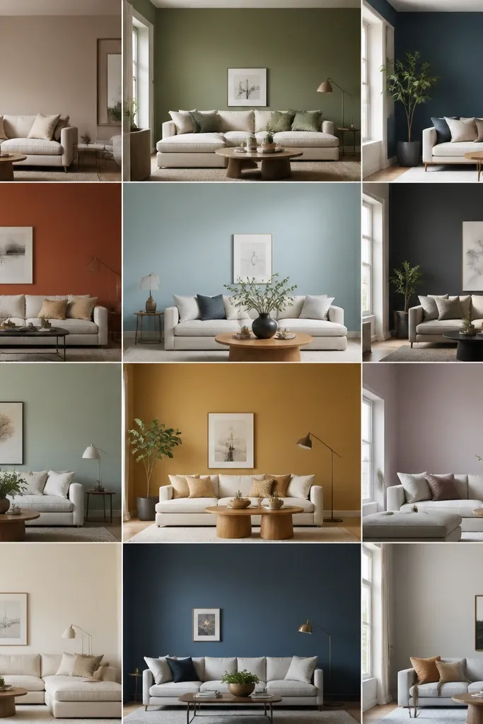 12 color paint ideas for living room walls