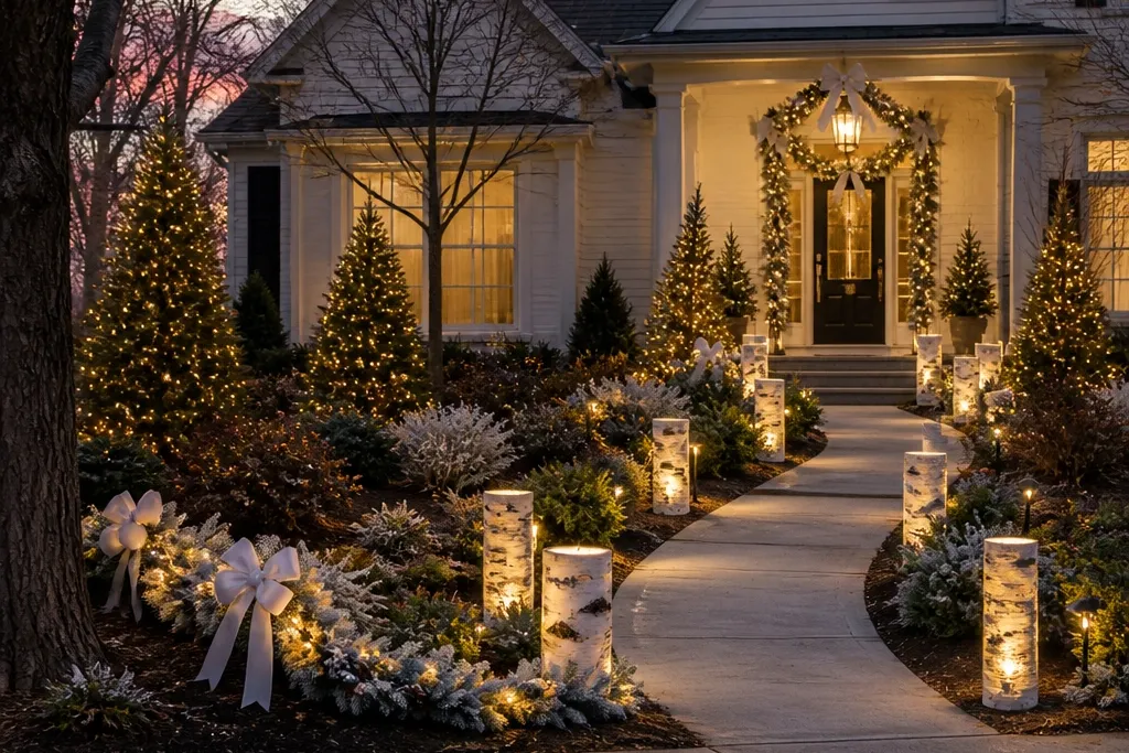 Best Outdoor Christmas Yard Decorations for a Magical Front Garden