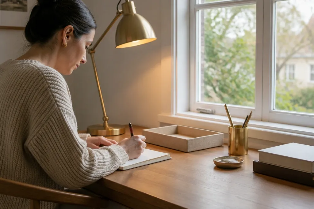 Cozy Study Table Decor Ideas for a Calm Workspace