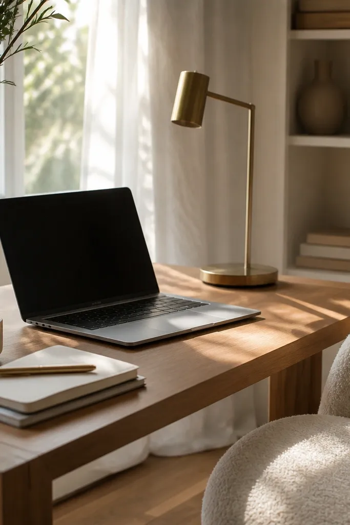Cozy work from home set up ideas