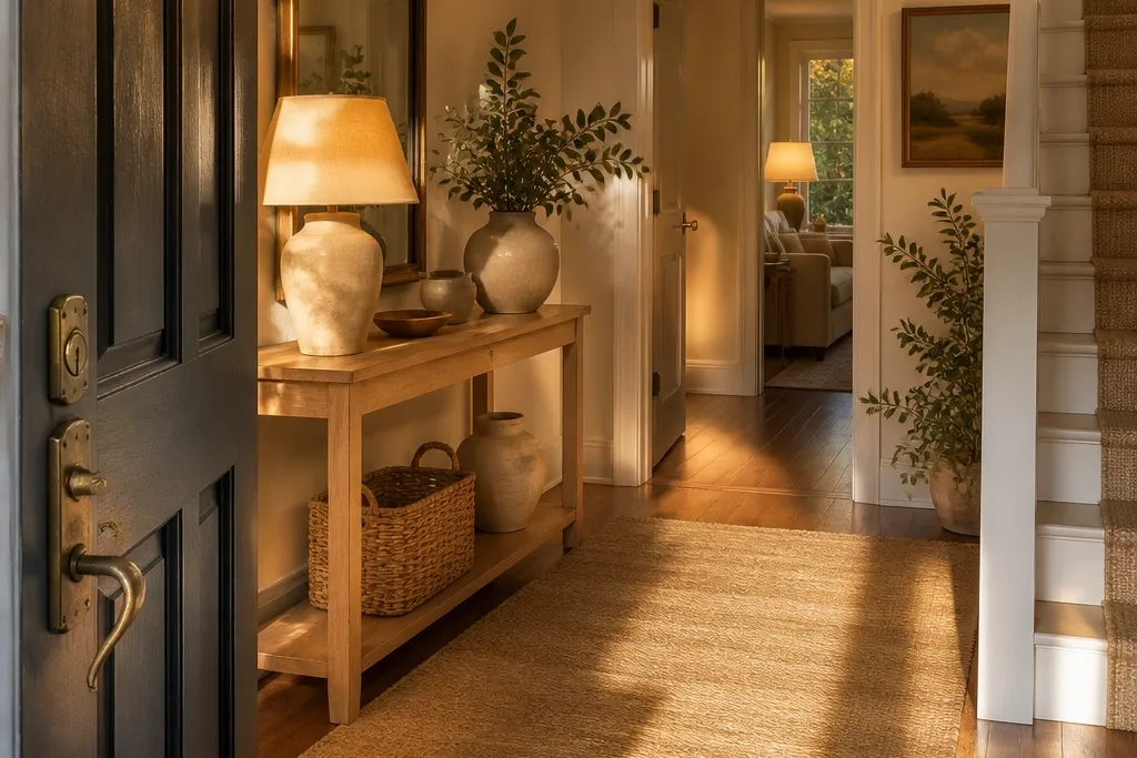 Front Foyer Ideas That Look Warm