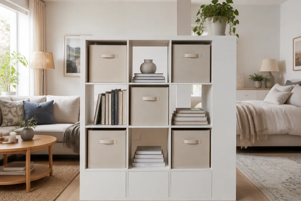 Kallax Room Divider Ideas for Storage and Separation