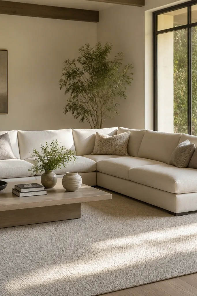 L shape sofa for living room ideas