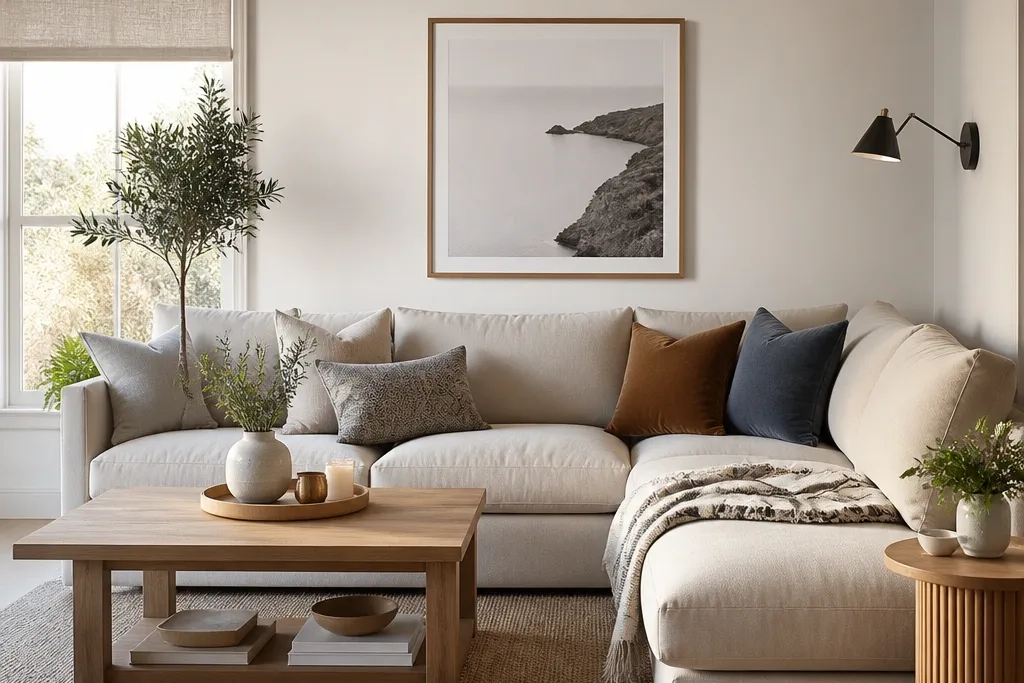 Small living room l shape sofa ideas