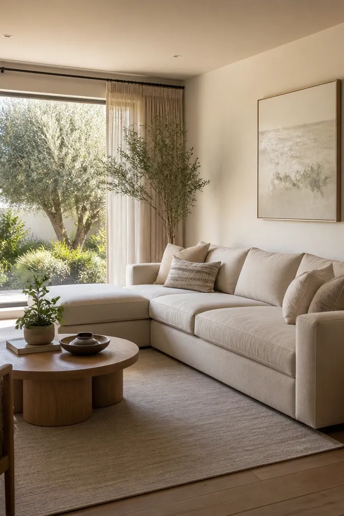 L shape sofa living room beginner ideas