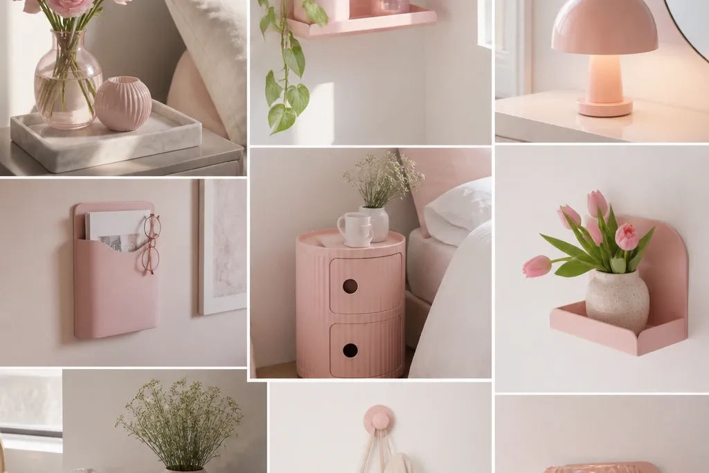 Light pink aesthetic widget ideas for small spaces