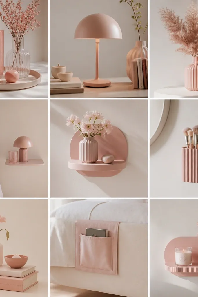 Light pink aesthetic widget ideas for small spaces