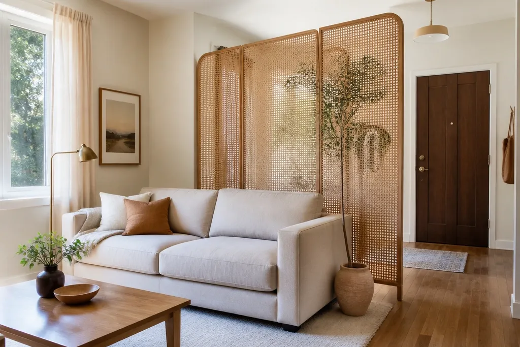Living Room Divider Ideas for Small Spaces That Feel Open