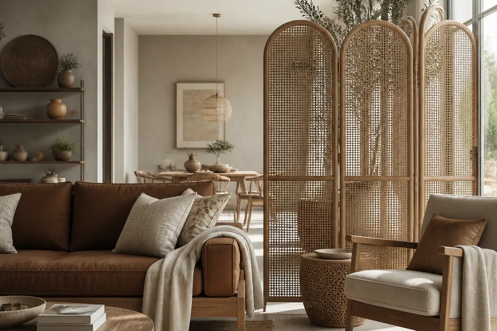 Living Room Wall Divider Ideas for Stylish Separation