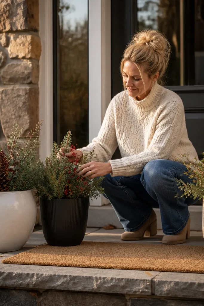 Low-Maintenance Front Porch Decor