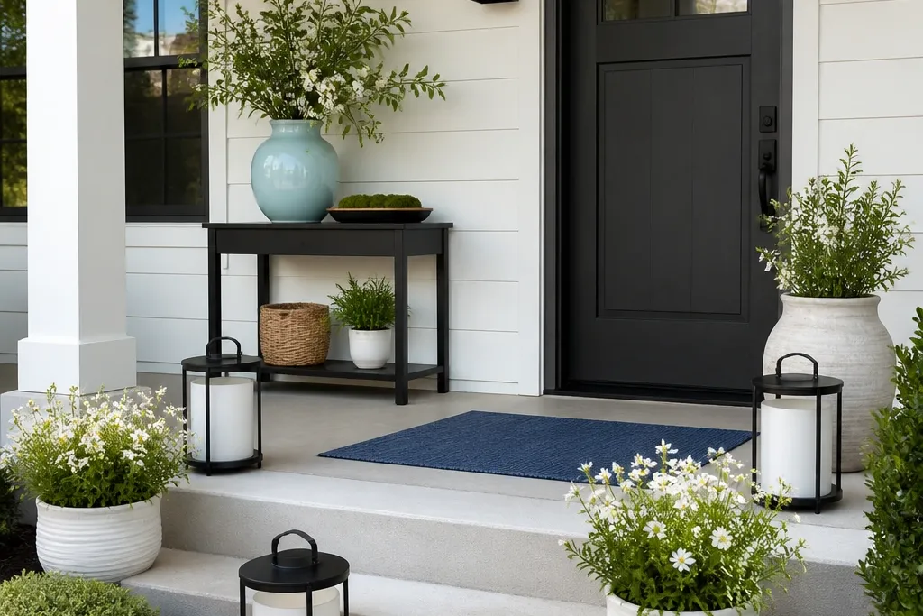 Modern Front Porch Decor Ideas