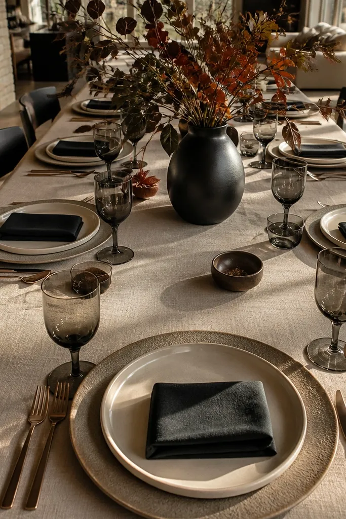 Modern Thanksgiving Table Settings for a Stylish Holiday Dinner