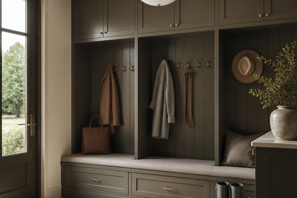 Luxe High End Mudroom Ideas Entryway