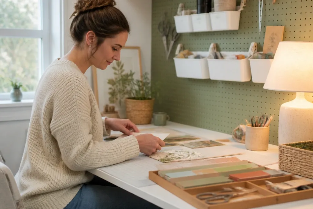 Quick and Easy Craft Room Decor