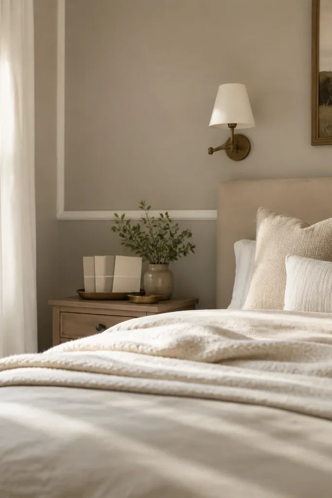 10 Quick and Easy Neutral Accent Wall Bedroom Ideas