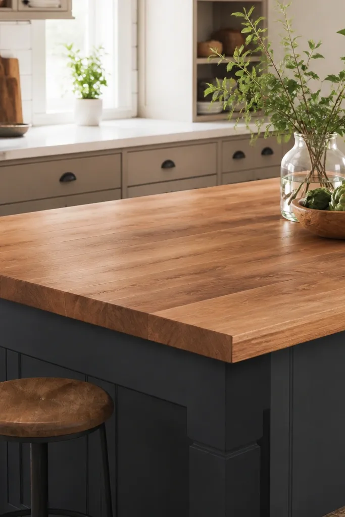 Quick easy butcher block countertop island ideas