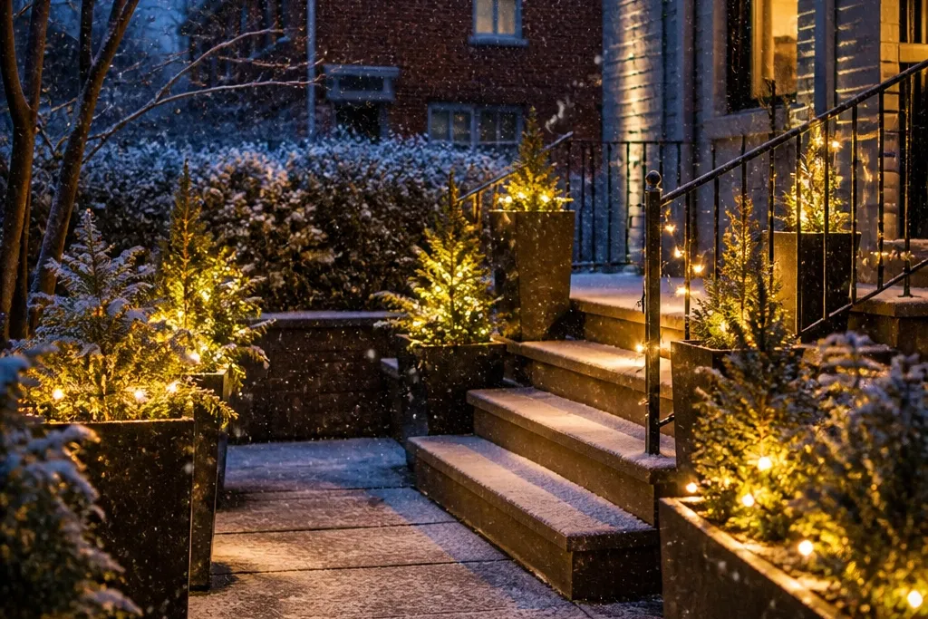 Renter-Friendly DIY Outdoor Christmas Decorations Yard