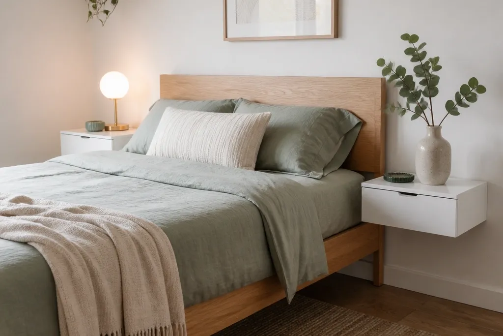 Modern Minimalist Side Tables Bedroom Ideas