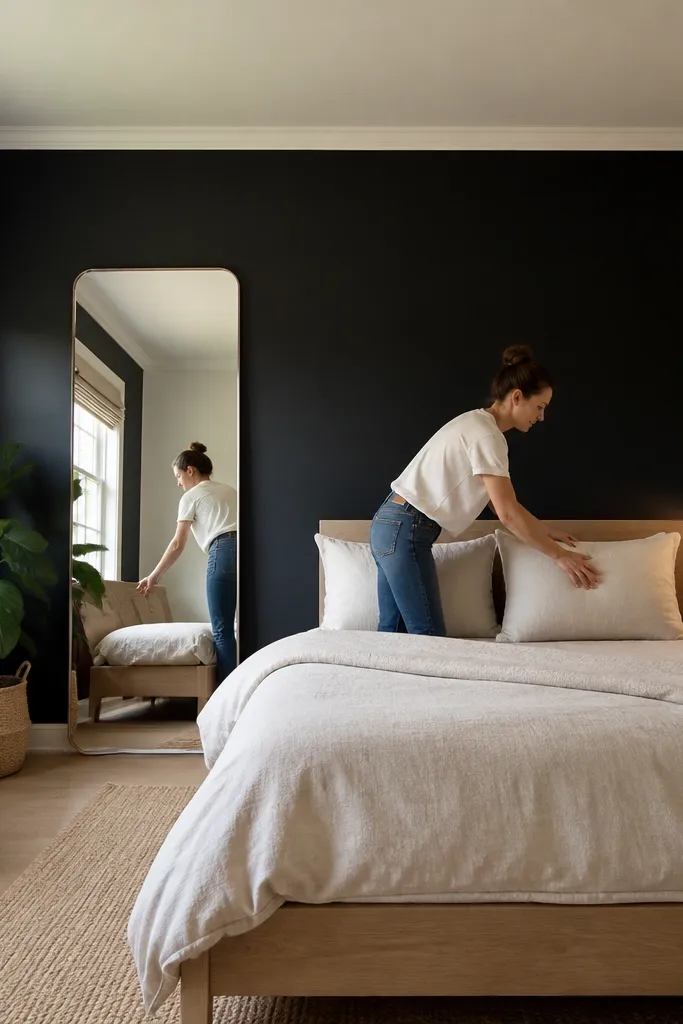 14 Small-Space Accent Wall Bedroom Ideas