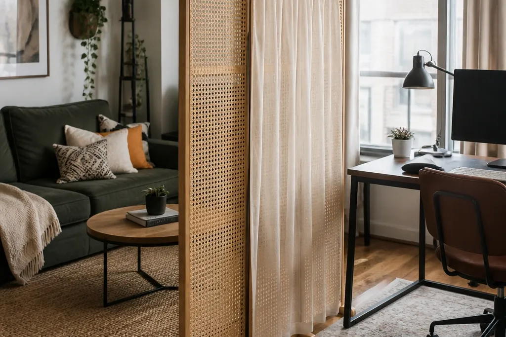 Small-Space Room Divider Ideas for Living Rooms