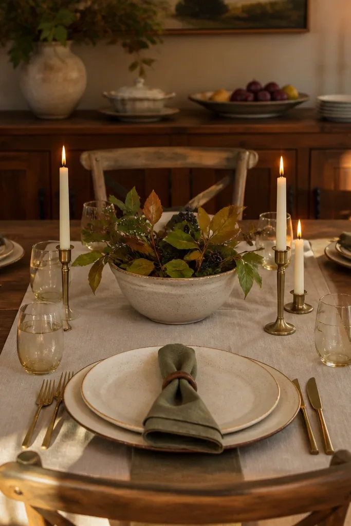 15 Thanksgiving Table Settings for a Warm and Memorable Dinner