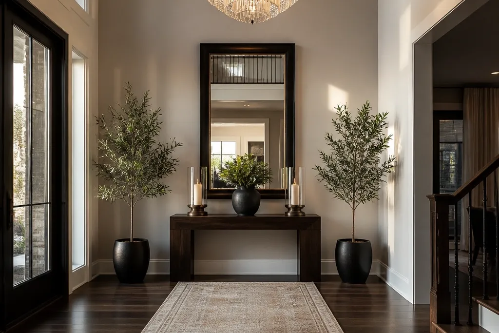 Themed Large Foyer Ideas for Balance