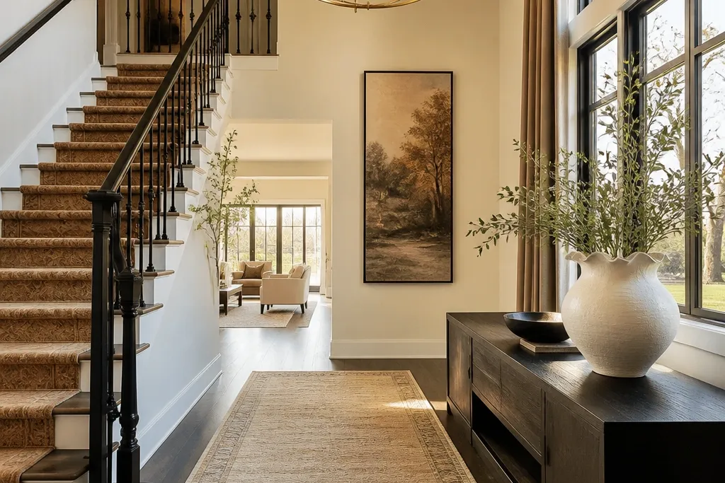 Year-Round Two-Story Foyer Ideas