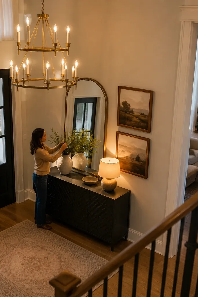 Year-Round Two-Story Foyer Ideas